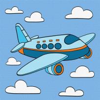 Opakowanie Malowanie po numerach - Fascynujący lot 25x25cm