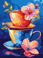 Opakowanie Malowanie po numerach - Filiżanki 30x40cm