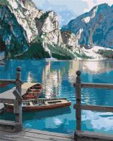 Opakowanie Malowanie po numerach - Górski spokój 40x50cm