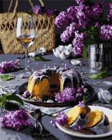 Opakowanie Malowanie po numerach - Inspirowany bzem 40x50cm