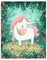 Opakowanie Malowanie po numerach - Jednorożec 40x50