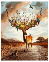 Opakowanie Malowanie po numerach - Jeleń 40x50cm