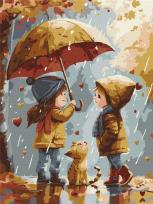 Opakowanie Malowanie po numerach - Jesienne ciepło 30x40cm