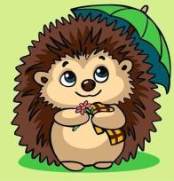 Opakowanie Malowanie po numerach - Jeż 25x25cm