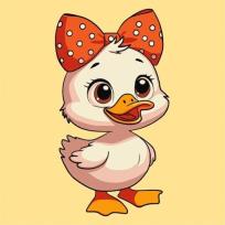 Opakowanie Malowanie po numerach - Kaczka 25x25cm