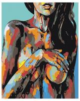 Opakowanie Malowanie po numerach - Kolorowe ciało 40x50