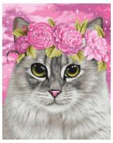 Opakowanie Malowanie po numerach - Korona kwiatowa 40x50cm