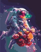 Opakowanie Malowanie po numerach Kosmiczny bukiet