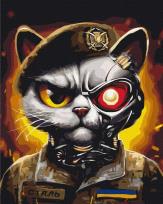 Opakowanie Malowanie po numerach Kot Sił Zbrojnych Ukrainy