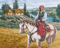 Opakowanie Malowanie po numerach - Kozak 40x50cm