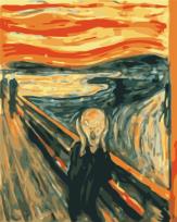 Opakowanie Malowanie po numerach - Krzyk 40x50 rama