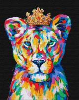 Opakowanie Malowanie po numerach - Książę lew 40x50cm