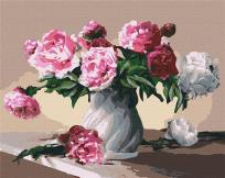 Opakowanie Malowanie po numerach - Kwiaty miłości 40x50