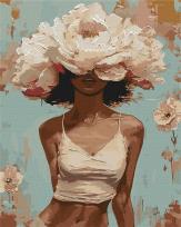 Opakowanie Malowanie po numerach - Kwitnące piękno 40x50cm