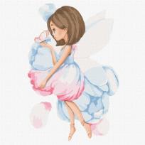 Opakowanie Malowanie po numerach - Łagodna czarodziejka 30x30