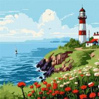 Opakowanie Malowanie po numerach - Latarnia morska na...