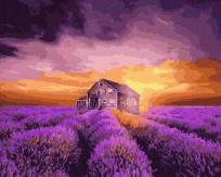 Opakowanie Malowanie po numerach - Lawendowy Dom 40x50cm