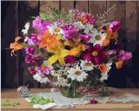 Opakowanie Malowanie po numerach - Letni bukiet 40x50 cm