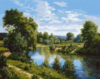 Opakowanie Malowanie po numerach - Letni pejzaż 40x50cm