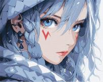 Opakowanie Malowanie po numerach - Magia niebieskich oczu