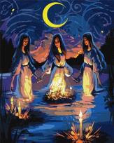 Opakowanie Malowanie po numerach - Magiczna noc 40x50cm