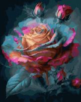 Opakowanie Malowanie po numerach Magiczna róża