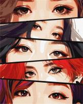 Opakowanie Malowanie po numerach - Magiczne oczy 40x50cm