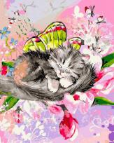 Opakowanie Malowanie po numerach - Mała wróżka 40x50 cm