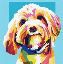 Opakowanie Malowanie po numerach - Małe zwierzątko 40x40cm