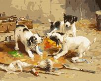 Opakowanie Malowanie po numerach - Mali artyści 40x50cm