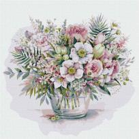 Opakowanie Malowanie po numerach - Malowniczy bukiet 50x50