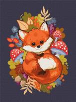 Opakowanie Malowanie po numerach - Mały Lis 30x40cm