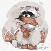 Opakowanie Malowanie po numerach - Mały przyjaciel 30x30cm