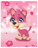 Opakowanie Malowanie po numerach - Mały szczeniaczek 40x50cm