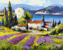 Opakowanie Malowanie po numerach - Miasteczko 40x50cm