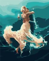 Opakowanie Malowanie po numerach - Miłość pod wodą 40x50cm