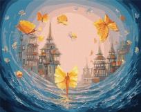 Opakowanie Malowanie po numerach - Motyle duszy 40x50