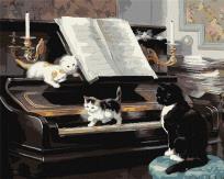 Opakowanie Malowanie po numerach - Muzycy 4050cm