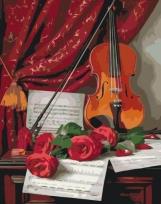 Opakowanie Malowanie po numerach - Muzyka kwiatów 40x50cm