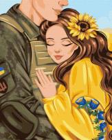 Opakowanie Malowanie po numerach - Najdroższe uściski 40x50cm