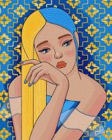 Opakowanie Malowanie po numerach - Niewzruszony 40x50cm