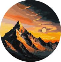 Opakowanie Malowanie po numerach - Nieznana kraina 33cm