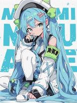 Opakowanie Malowanie po numerach - Niezrównana dziewczyna