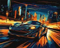 Opakowanie Malowanie po numerach - Nocne miasto 40x50cm