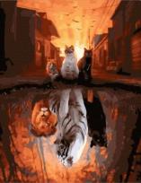 Opakowanie Malowanie po numerach - Odbicie dusz 40x50cm