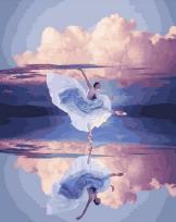 Opakowanie Malowanie po numerach - Odbicie lekkości 40x50 cm