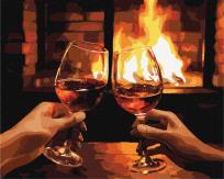 Opakowanie Malowanie po numerach - Ogrzewanie przy kominku