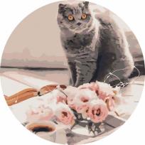 Opakowanie Malowanie po numerach okrągłe - Ulubiony... 40cm