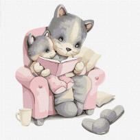 Opakowanie Malowanie po numerach - Opowieści na noc 30x30