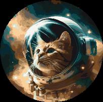 Opakowanie Malowanie po numerach owalne Kosmos